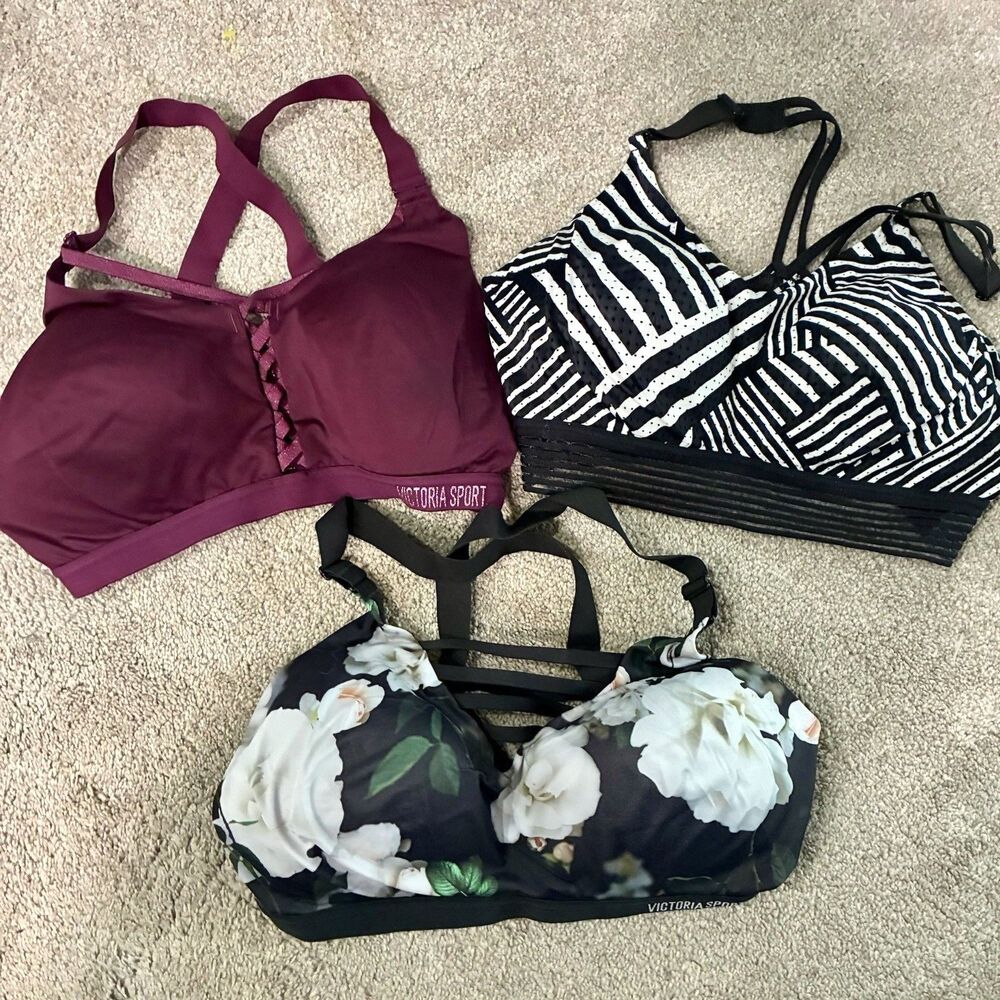 Victoria’s Secret Sport Sports Bra Bundle 36DD Sexy Lightweight Medium Support